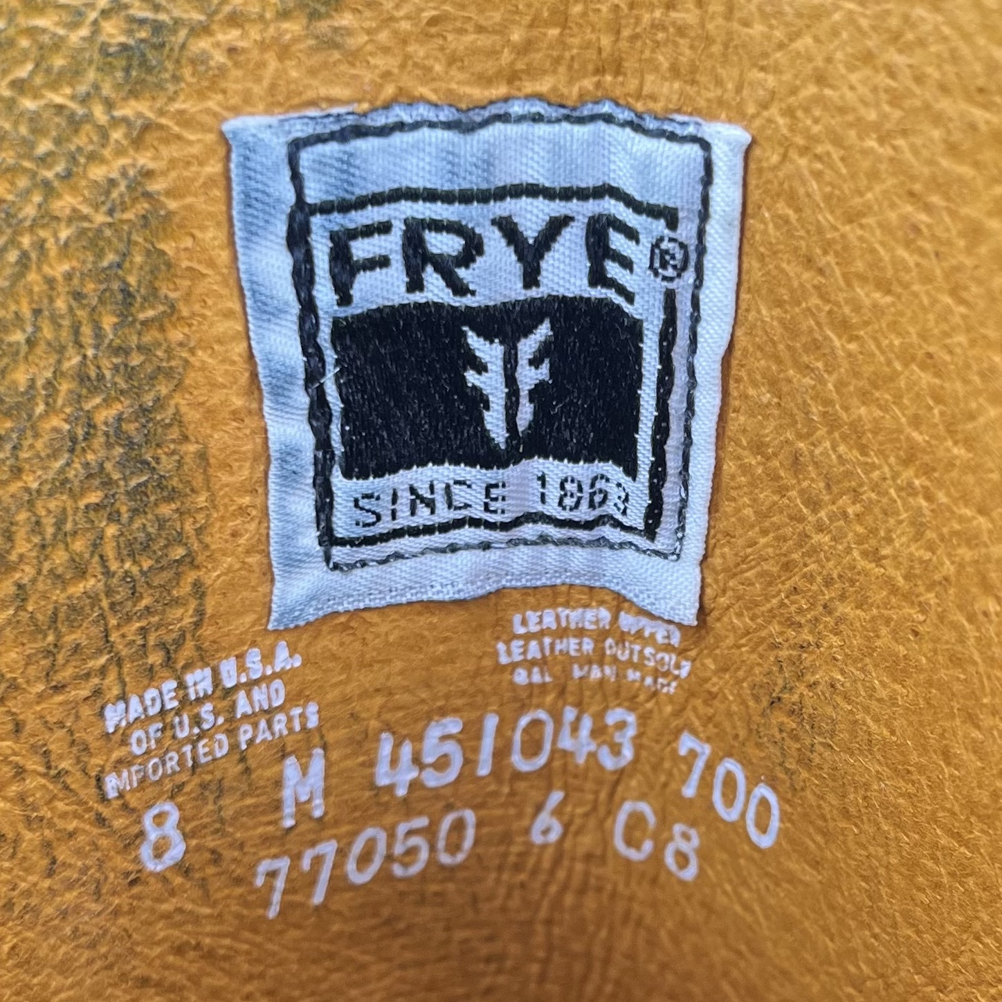 Frye style tag